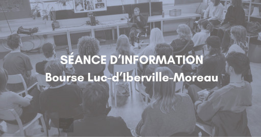 Le concours pour la bourse Luc-d’Iberville-Moreau est présentement ouvert!
