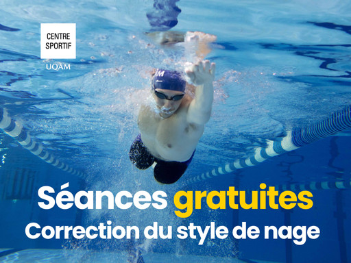 Séance gratuite: correction du style de nage