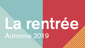 Journées d'accueil - Rentrée d'automne 2019