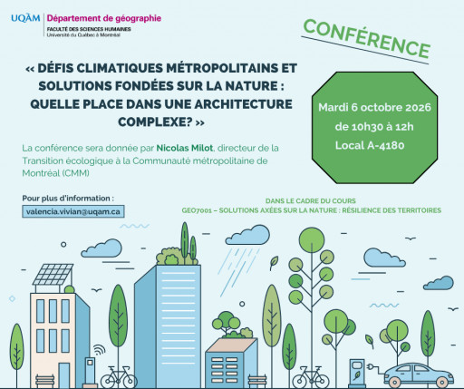 Défis climatiques métropolitains et solutions fondées sur la nature