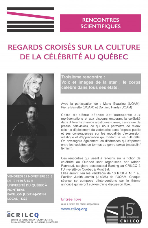 Voix et images de la star : le corps célèbre dans tous ses états