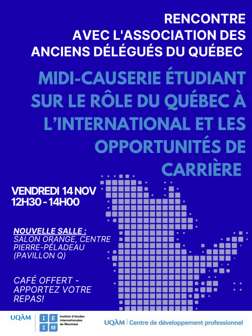 Rencontre avec l’Association des Anciens Délégués du Québec