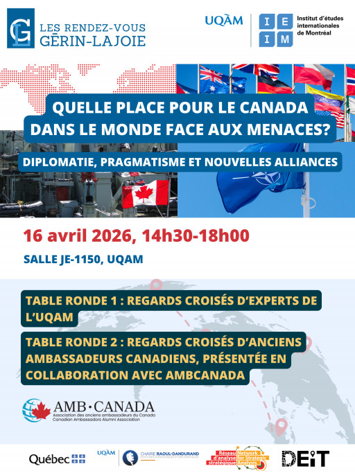 RVGL 2026 | Quelle place pour le Canada dans le monde face aux menaces?