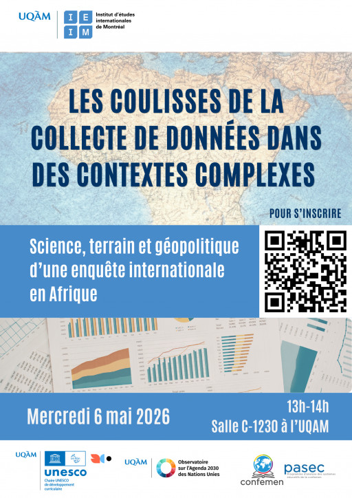 Les coulisses de la collecte de données dans des contextes complexes: Science, terrain et géopolitique d’une enquête internationale en Afrique