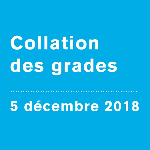 Collation des grades 2018 | Faculté des sciences humaines
