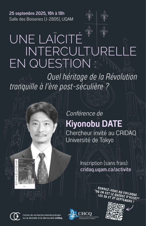 Une laïcité interculturelle en question: Quel héritage de la Révolution tranquille à l’ère post-séculière?