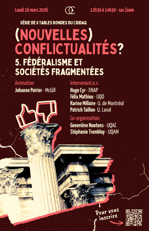 (Nouvelles) conflictualités? - Fédéralisme et sociétés fragmentées
