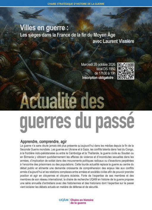 Villes en guerre: les sièges dans la France de la fin du Moyen Âge avec Laurent Vissière
