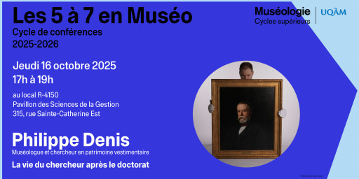 5 à 7 en Muséo avec Philippe Denis