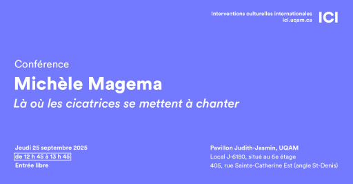 Programme ICI - Michèle Magema