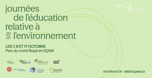 Journées de l’éducation relative à l’environnement - Automne 2025