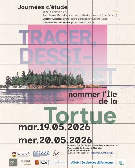 Tracer, dessiner et nommer l'Île de la Tortue