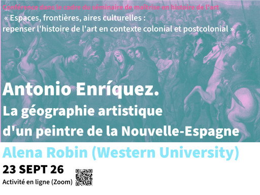 Antonio Enríquez. La géographie artistique d’un peintre de la Nouvelle Espagne