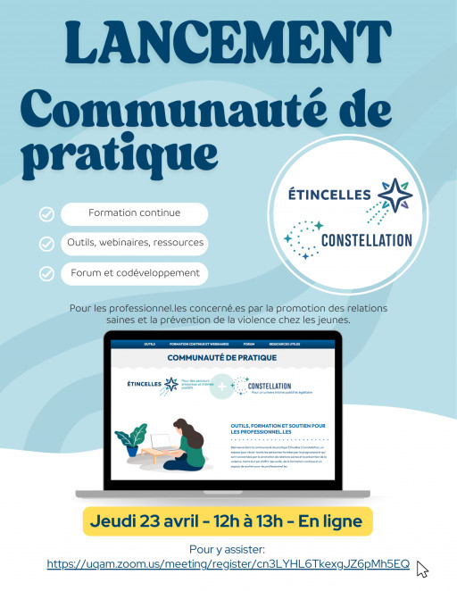 Invitation au lancement d'une communauté de pratique en ligne