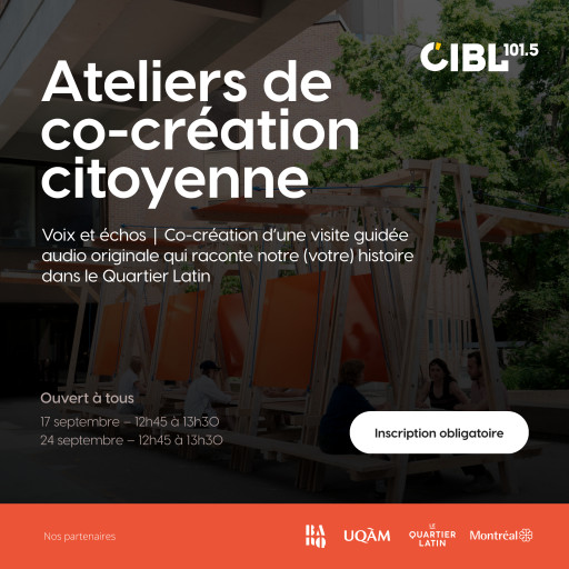 Ateliers de co-création citoyenne – Voix et échos
