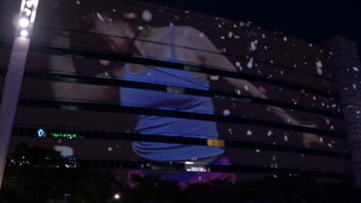 Projection architecturale: «Corps en fête» – Une célébration de la danse contemporaine