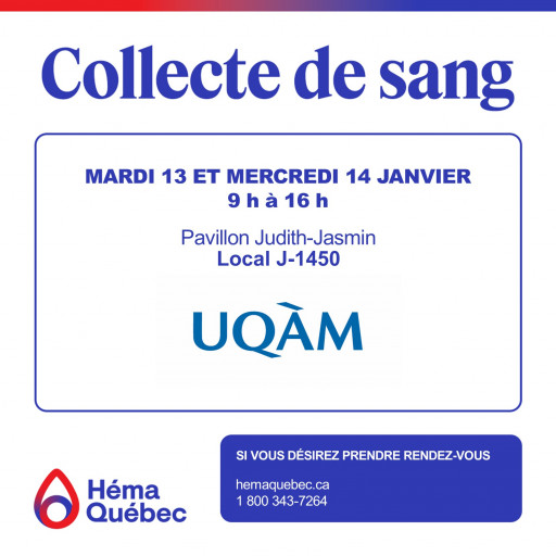 Collecte de sang Héma-Québec
