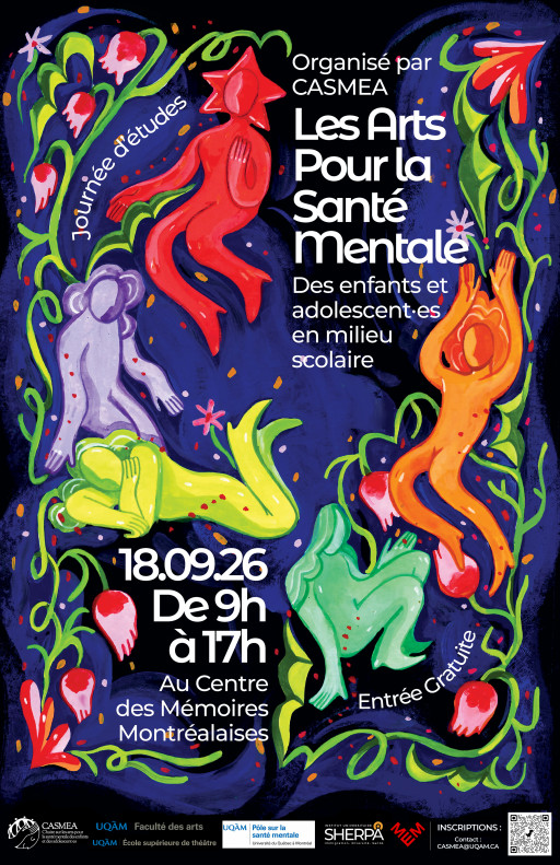 Journée d'étude: «Les arts pour la santé mentale des enfants et adolescent·es en milieu scolaire»