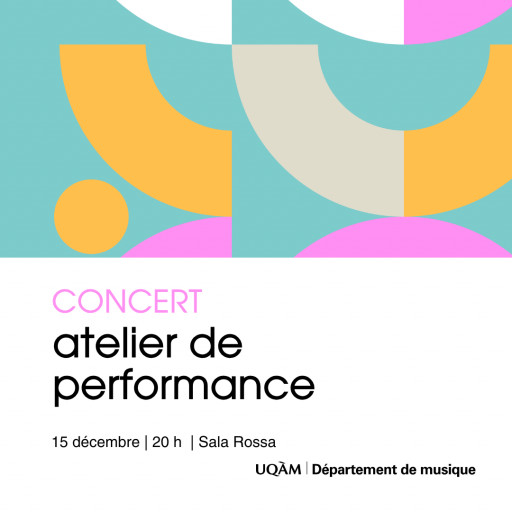 Concert de l'atelier de performance pop
