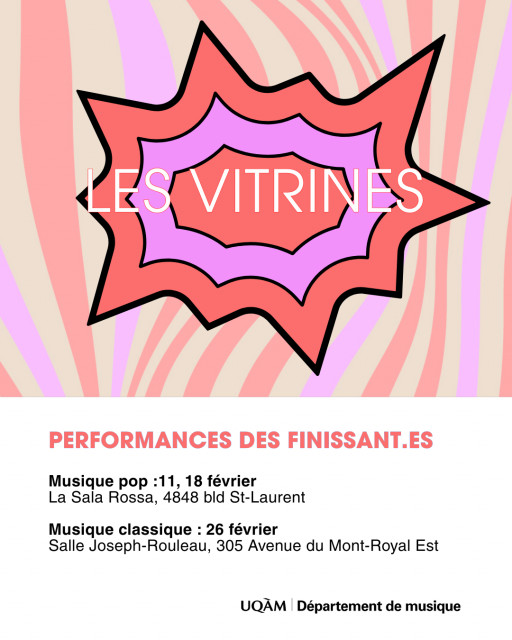 «Les Vitrines»: découvrez les finissantes et finissants 2026