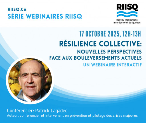 Webinaire RIISQ: «La résilience collective: nouvelles perspectives face aux bouleversements actuels»