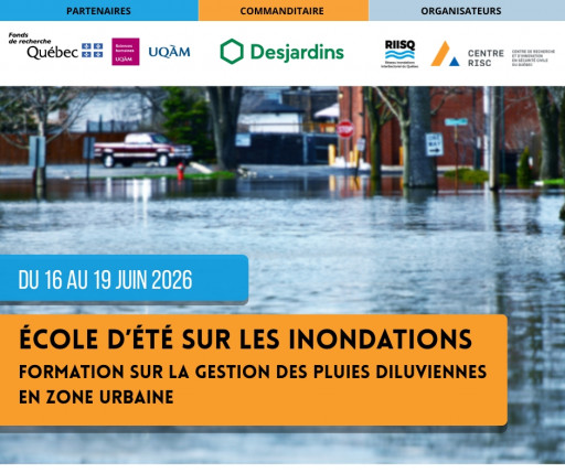 École d’été sur les inondations, organisée par le RIISQ et Centre RISC