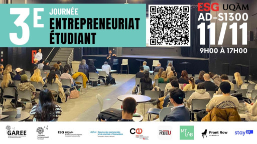 3e Journée de l'Entrepreneuriat étudiant