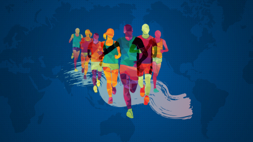 Courir pour le parrainage d'étudiants réfugiés!