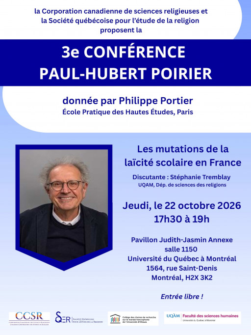 «Les mutations de la laïcité scolaire en France» par Philippe Portier