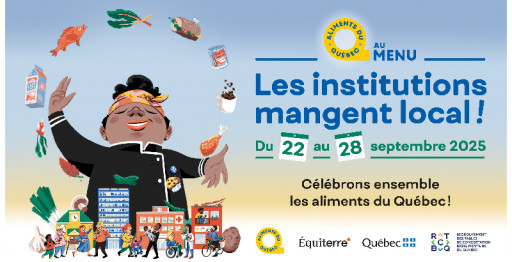 Table de dégustation - Les institutions mangent local 2025