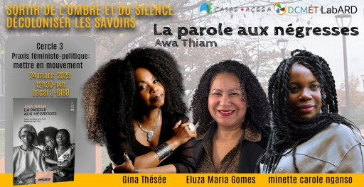 Cercle 3: «Praxis féministe-politique: mettre en mouvement»