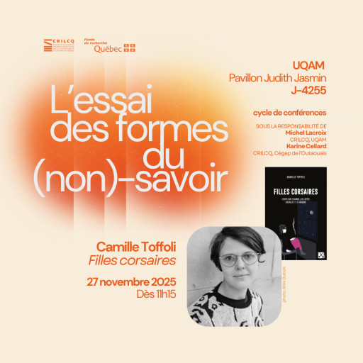 Conférence de Camille Toffoli autour de son essai «Les Filles corsaires»