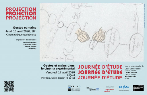 Projection et journée d'étude: «Gestes et mains dans le cinéma expérimental»