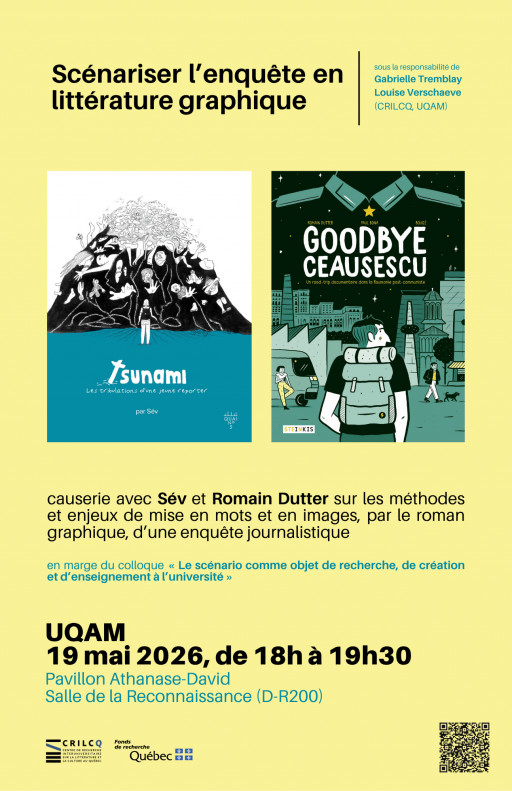 Scénariser l'enquête en littérature graphique