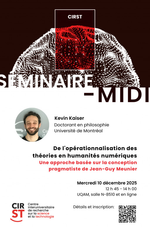 De l'opérationnalisation des théories en humanités numériques. Une approche basée sur la conception pragmatiste de Jean-Guy Meunier