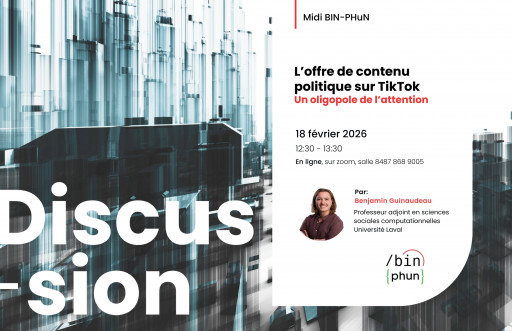 L’offre de contenu politique sur TikTok: un oligopole de l’attention