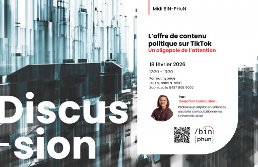 L’offre de contenu politique sur TikTok: un oligopole de l’attention