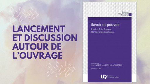 Panel et lancement de Savoir et pouvoir