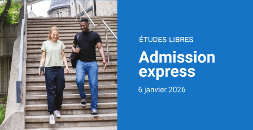Admission express aux études libres