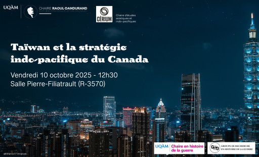 Taïwan et la stratégie indo-pacifique du Canada