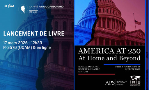 Lancement du livre "America at 250: At Home and Beyond"