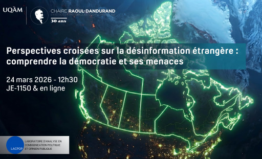 Perspectives croisées sur la désinformation étrangère: comprendre la démocratie et ses menaces