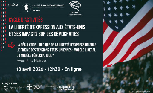 La régulation juridique de la liberté d'expression sous le prisme des tensions états-uniennes: modèle libéral ou modèle démocratique ?