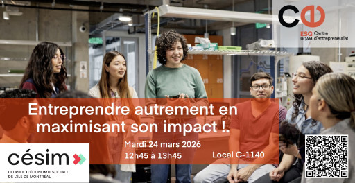 Entreprendre autrement en maximisant son impact !