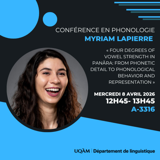 «Four Degrees of Vowel Strength in Panãra» par Myriam Lapierre