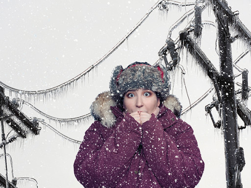 Verglas: attention, ça va couper!