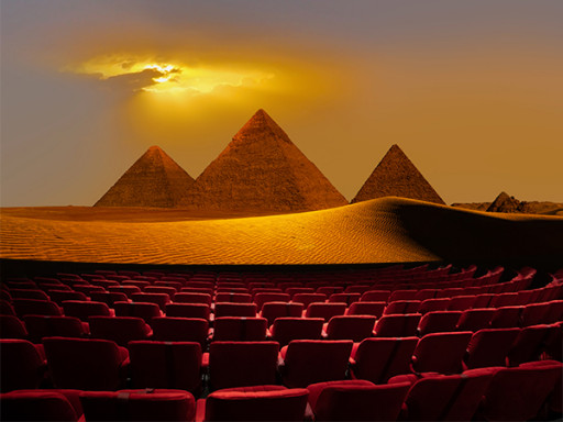 Soirée ciné: «Pyramides et reine d'Égypte»