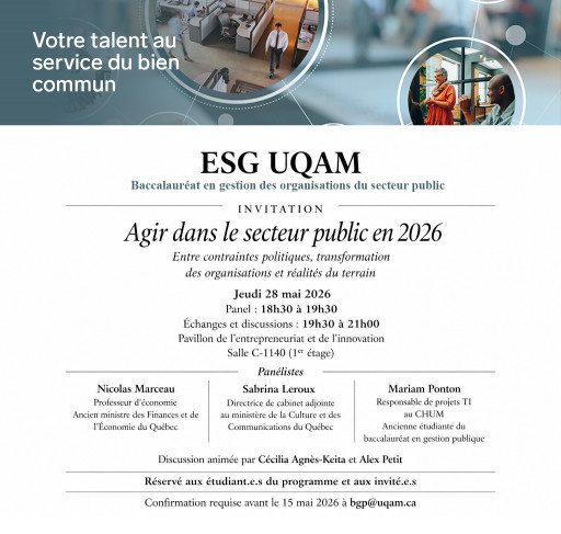 Agir dans le secteur public en 2026: Entre contraintes politiques, transformation des organisations et réalités du terrain