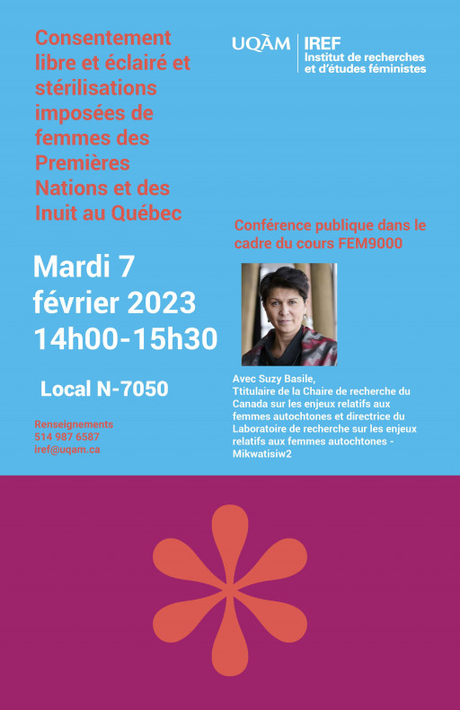 Consentement libre et éclairé et stérilisations imposées de femmes des Premières Nations et des Inuit au Québec