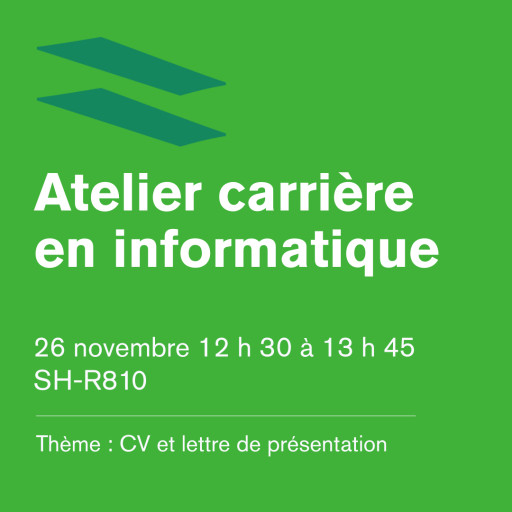 CV et lettre de présentation dans le domaine de l'informatique